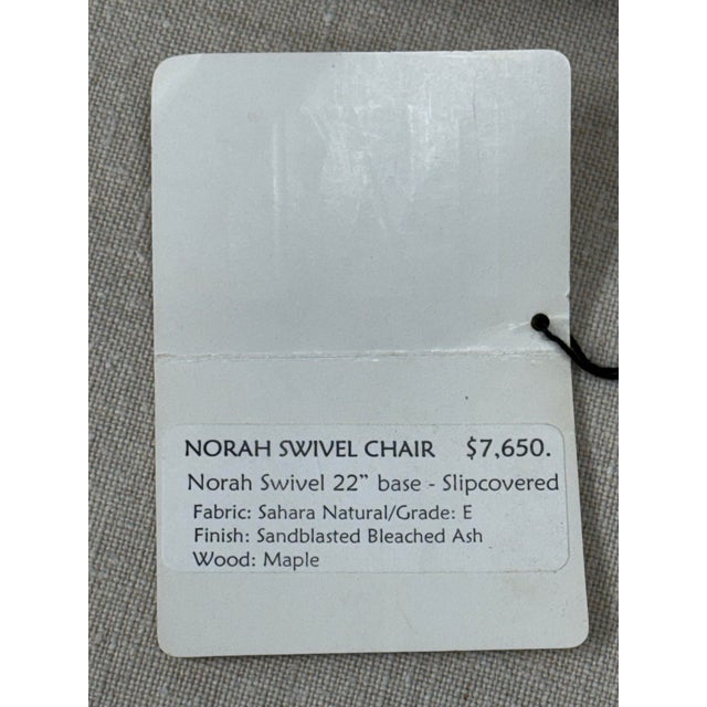 Verellen Norah Slipcover Swivel Glider For Sale - Image 11 of 12