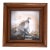 Hand Painted Quail Composition Relief Sculpture & Landscape by Joseph Q. Whipple (Signed) For Sale