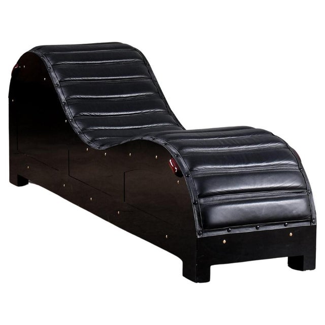 Chaise Longue attributed to Mats Theselius for Källemo, 1990s For Sale - Image 12 of 12