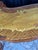 Mid 19th Century Vintage French Provincial Marquetry Inlay Serpentine Kidney Coffee Table With Glass Top For Sale - Image 5 of 12