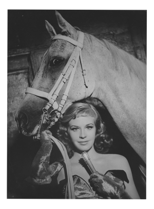 Roger Corbeau, Film Still with Hildegard Knef, 1952, Photographic Print