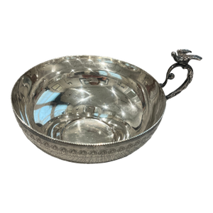 Ottoman Empire Style Sterling Silver Bowl