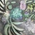 Contemporary original abstract botanical painting on canvas. Measures 12x12. Check out my shop Robins Egg Gallery for more.