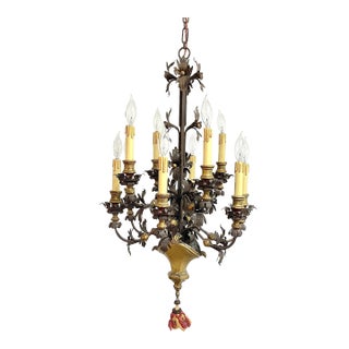 Antique French Style Chandelier For Sale