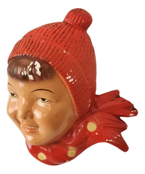 Vintage German Wall Decoration in Ceramic, 1950s