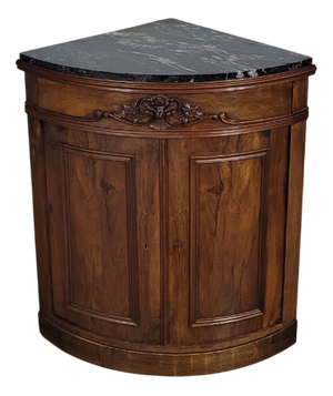 Louis Philippe Corner Cabinet in Walnut
