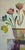 2020s Framed Colorful Abstract Painting Titled Hothouse Flowers For Sale - Image 5 of 6