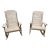 1980s White Wood Rocking Chairs - Set of 2 For Sale