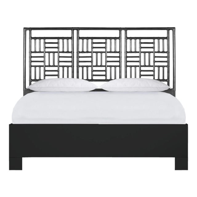 Finn Standard Bed King - Black For Sale