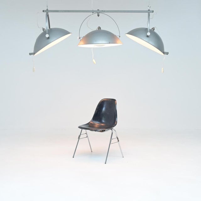 1950s Industrial Ceiling Lamp by Narita, 1950s For Sale - Image 5 of 18