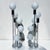 Mid-Century Modern Robert Sonneman Cascade Table Lamps - a Pair For Sale - Image 3 of 7