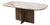 Mid 20th Century Post Modern Pink and Beige Granite Stone Dining Table For Sale