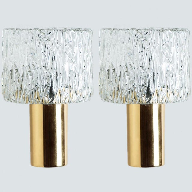 Vintage Glass Torch Wall Sconces by Fagerlund for Orrefors, 1960s, Set of 2 For Sale - Image 18 of 18
