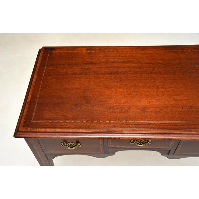 Antique Georgian Lowboy Side Table, 1790s For Sale - Image 6 of 12