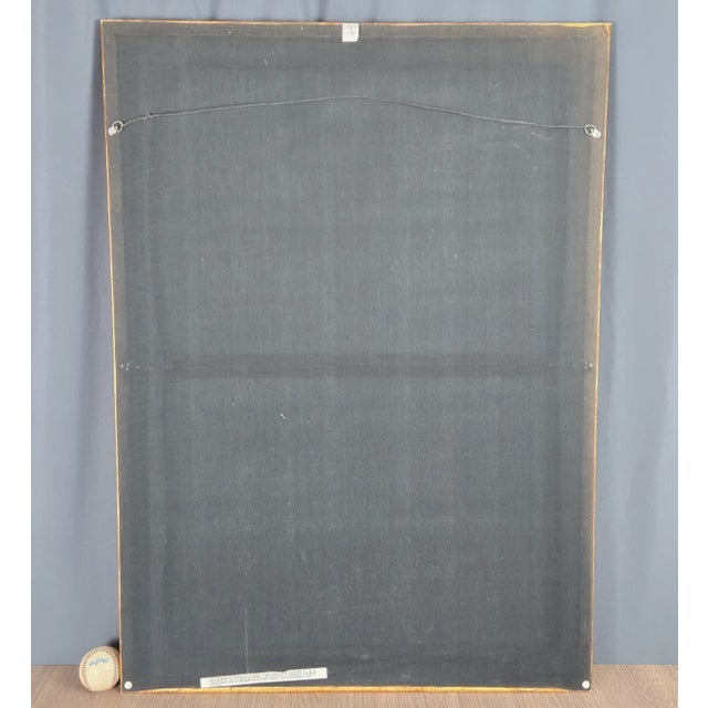 Textile 1960s Chelsea House Floral Still Life Oil Painting After Renoir For Sale - Image 7 of 17