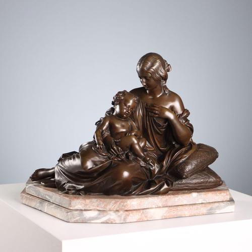 Mother and Child Figure by James Pradier For Sale - Image 13 of 13