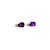 Natural Pear Amethyst and Diamond Earrings set in 14k W Gold with 3.62 TCW Certified $2,950 210753 This is a Unique Custom...