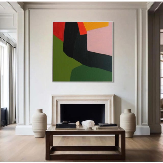 Bodasca, The Light Between the Hills, 2026, Acrylic on Canvas For Sale - Image 4 of 9