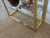 Karl Springer Vintage Etagere Glass and Brass Hollywood Regency For Sale - Image 4 of 5