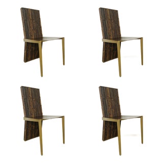 Baker McGuire Turion Dining Chairs Set of 4 For Sale