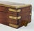Mid 20th Century Vintage Mid 20th C Brass Inlaid Wooden Box For Sale - Image 5 of 8