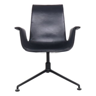 The Bucket Chair Swivel Chair by Preben Fabricius for Walter Knoll / Wilhelm Knoll, 1990s For Sale