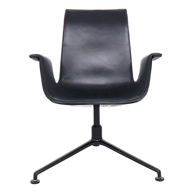 The Bucket Chair Swivel Chair by Preben Fabricius for Walter Knoll / Wilhelm Knoll, 1990s For Sale