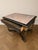 French Napoleon III Ebonized and Gilt Center Table with Sarrancolin Marble Top, 1880 For Sale - Image 6 of 14