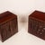 Mid-Century Gaetano Padouk Wood Nightstands by Luciano Frigerio for Frigerio, 1970s, Set of 2 For Sale - Image 10 of 18