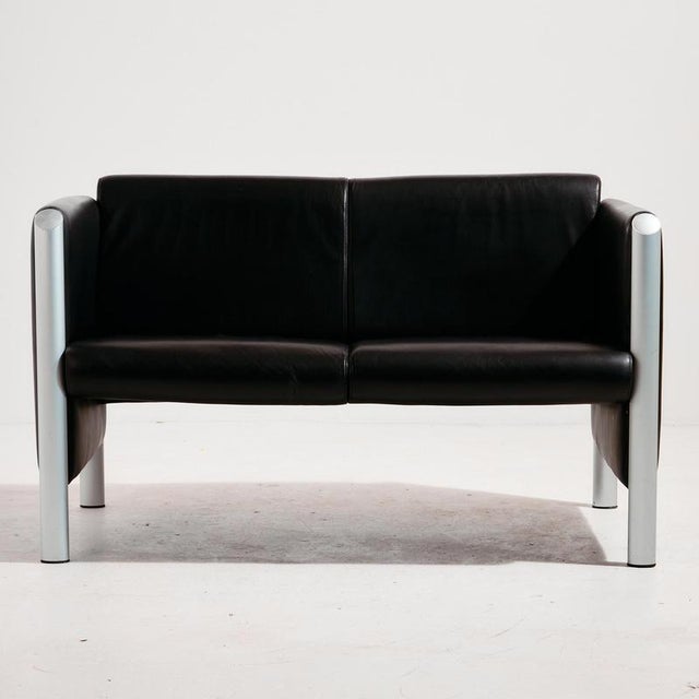 Model 830 Two-Seater Sofa by Klaus Franck & Werner Sauer for Wilkhahn For Sale - Image 13 of 13