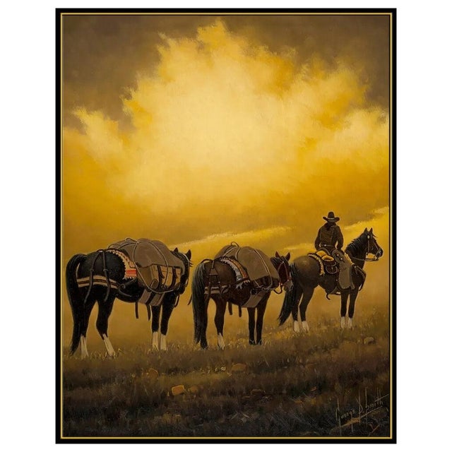 Message us to inquire about custom framing options! (Included for free with every purchase) The artwork here, "Pack Outfit...