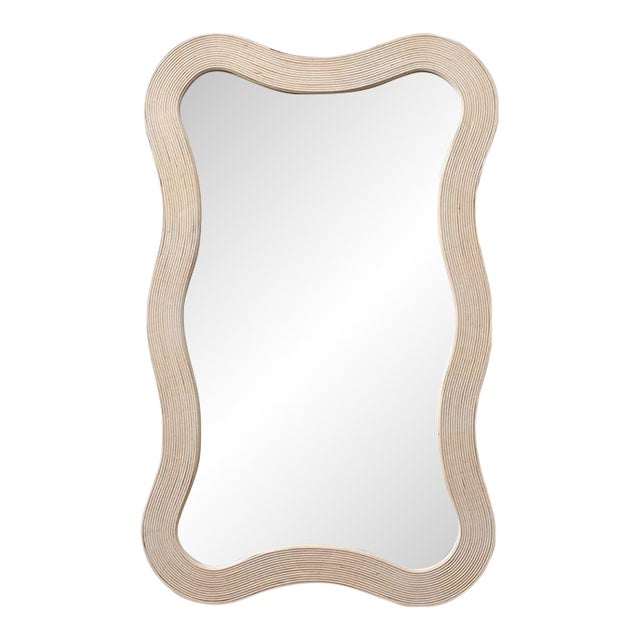 Jamie Young Dali Mirror in Cream For Sale