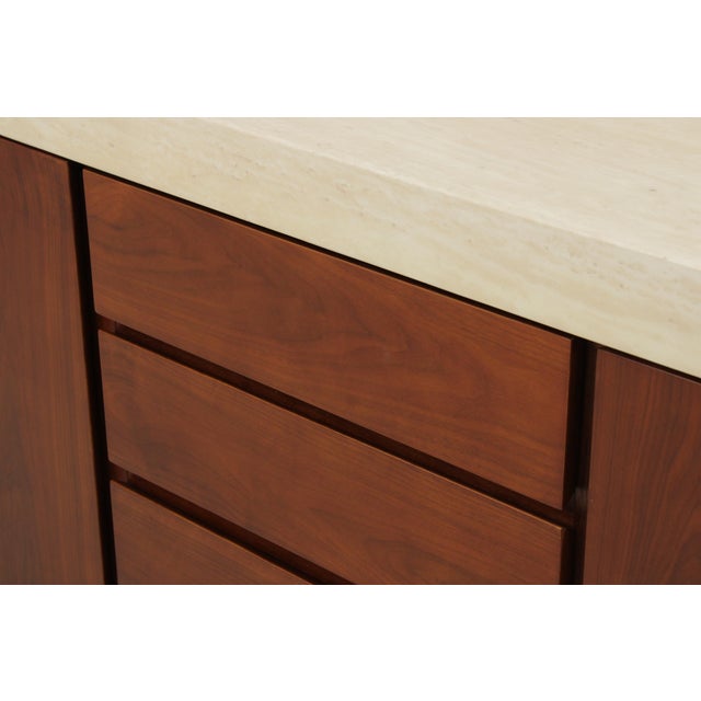 Mid Century Modern Design 4 Drawer Stove Top Server For Sale - Image 10 of 13