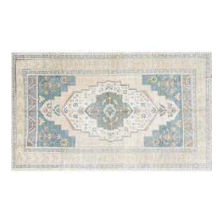 1960s Turkish Oushak Rug For Sale