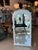 Vintage newly lacquered white Palm Beach palm leaf tree frond wall mirror. Serge Roche style. Ready to hang on your wall....