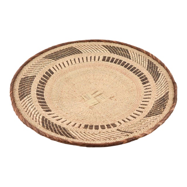 Early 20th Century Tonga Binga Basket 21 Inch For Sale
