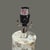 Late 20th Century Late 20th Century Coastal Capiz Shell Column Table Lamp For Sale - Image 5 of 10