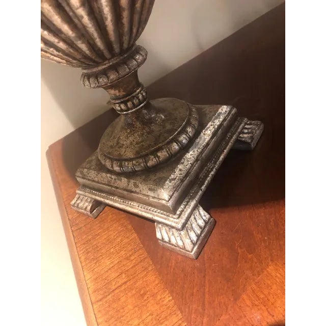 Silver Winter Palace Fine Art Table Lamp For Sale - Image 8 of 11