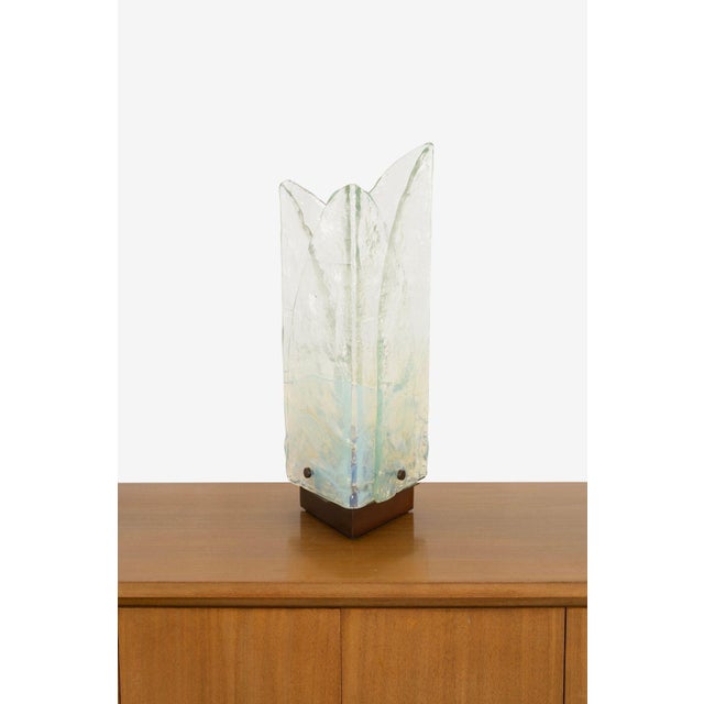 Carlo Nason for a.v. Mazzega Table Lamp Italy, 1975 For Sale - Image 9 of 11