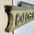 Olive Majestic Architectural Salvage Ornamental Painted Wood Frieze/Valance Decorative Element C. Late 19th American Victorian Design For Sale - Image 8 of 13