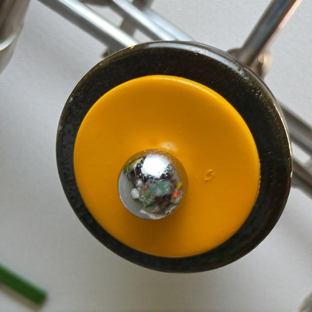 Mid-Century Modern Four-Light Murano Glass Chandelier, 1970s For Sale - Image 10 of 13