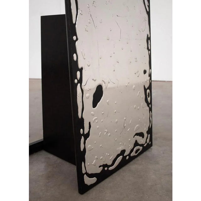 Self-standing mirror 01 by Quentin Vuong, 2022 After the rain Collection Unique piece: 1 / 1 Dimensions: L 41 x W 50 x H...