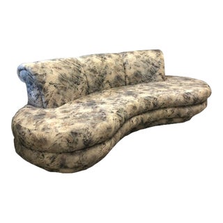 Vintage Adrian Pearsall Curved Sofa for Comfort Designs For Sale