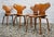 Unique / collector's set of four chairs model "grand prix", model fh 4130. First edition from the early 1950s !!! the...