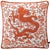 This square throw pillow is centered around the rich traditional Chinese aesthetics. On a pure white background, an...
