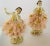 Vintage Dresden Rococo-Style Petite Porcelain Figurines Dancing in Lace Skirts, Mid-1990s by Germany’s Porzellanfabrik Unterweißbach- a Paiir For Sale - Image 9 of 10