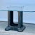 Sculptural Cast Iron Pedestal and Glass Industrial Dining / Work Table For Sale - Image 4 of 7