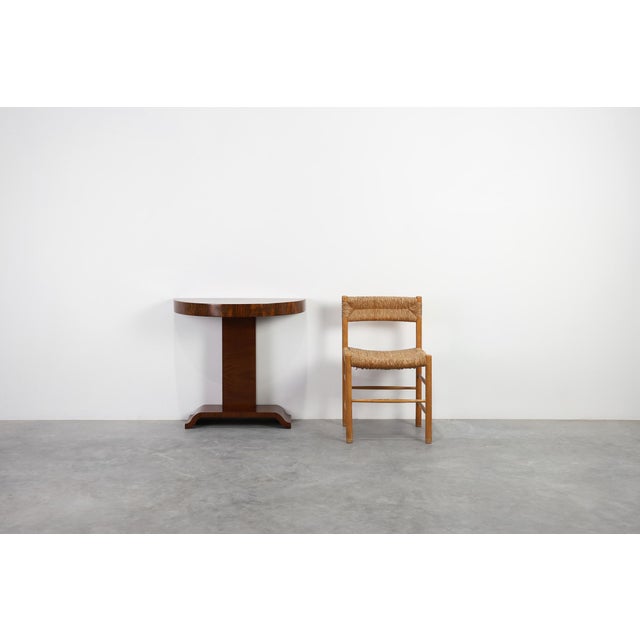 1920s Art Deco Console Table in Walnut Veneer, 1920s For Sale - Image 5 of 12