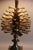 Charles pine cone lamp. This 1970s lamp is made of gilded bronze and has its original gilded metal shade. The shade shows...