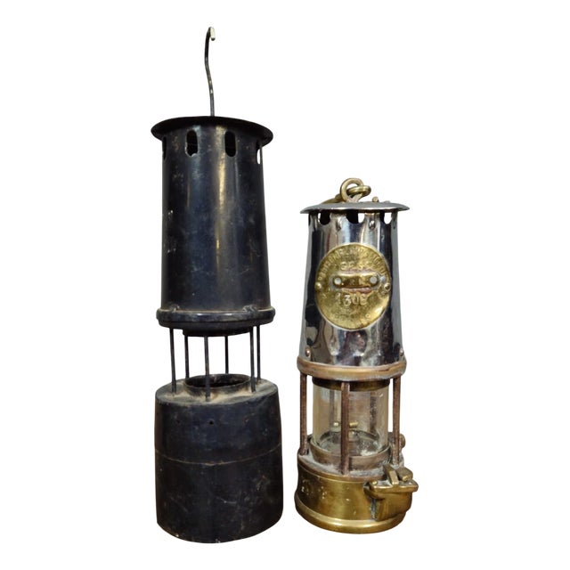 Antique Miners Lamps For Sale